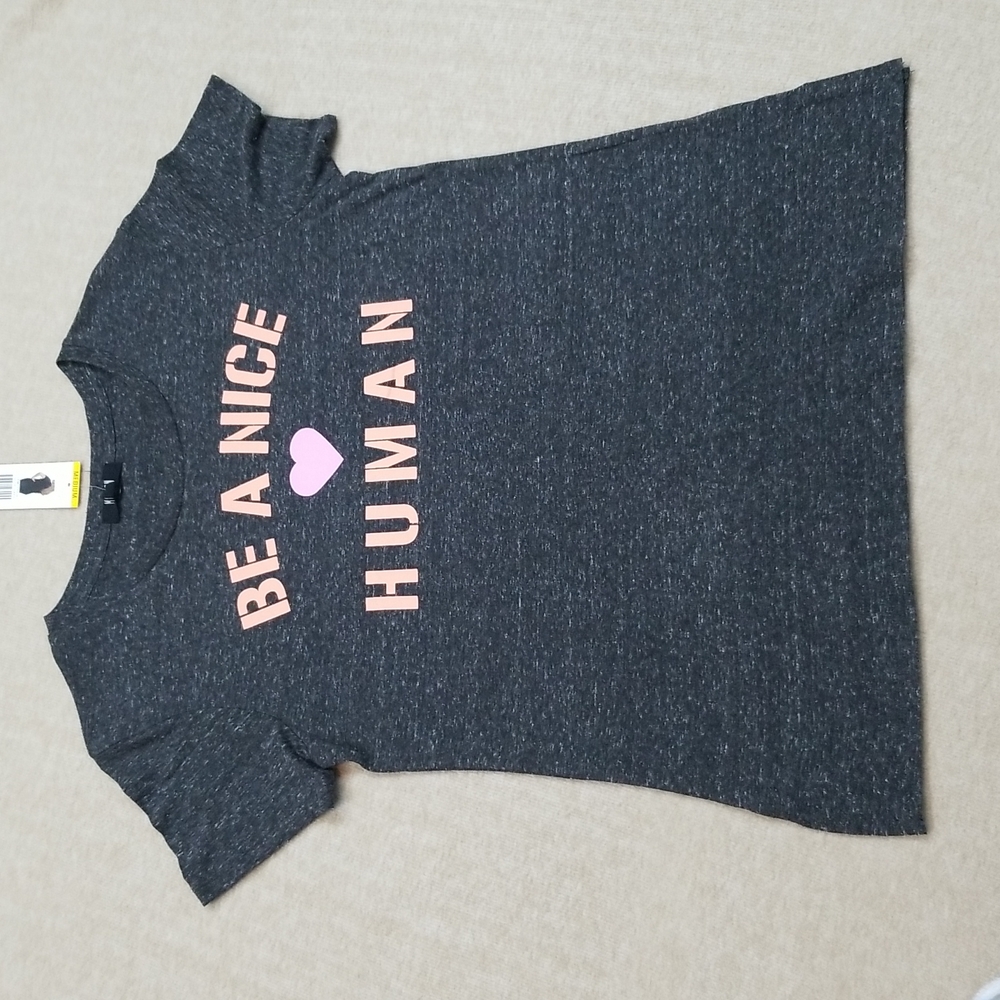 MODERN CANVAS Tee Medium Be a nice human